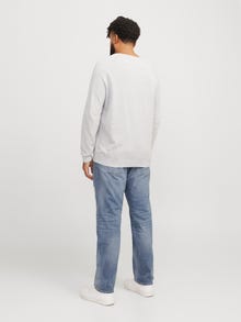 Jack & Jones Plius JJIGLENN JJCOLE CB 625 SN PLS Priglundantys džinsai -Blue Denim - 12271542