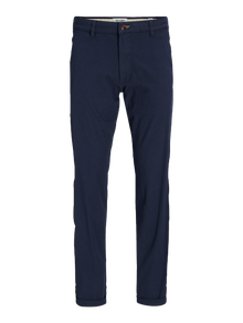 Jack & Jones Laisvas kirpimas Chino kelnės -Navy Blazer - 12271553