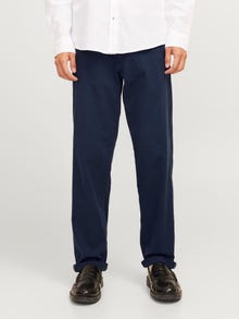 Jack & Jones Laisvas kirpimas Chino kelnės -Navy Blazer - 12271553