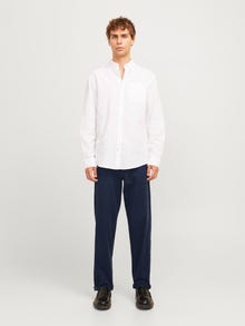 Jack & Jones Laisvas kirpimas Chino kelnės -Navy Blazer - 12271553