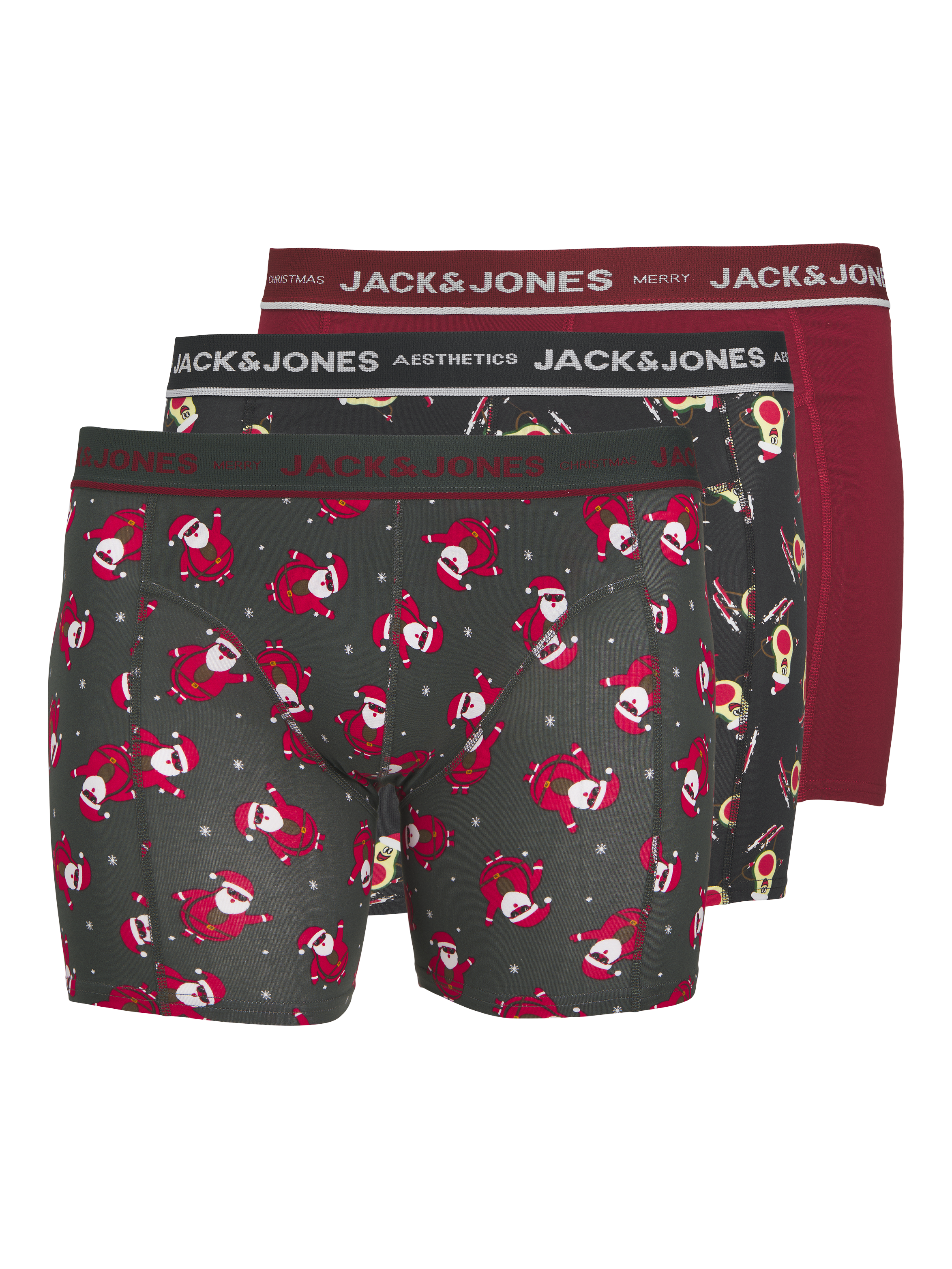 Plus 3er-pack X-mas Shorts