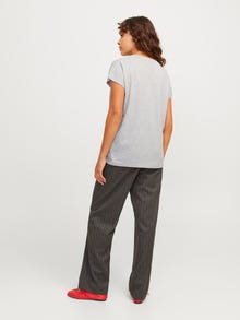 JJXX JXASTRID T-shirt -Light Grey Melange - 12271657