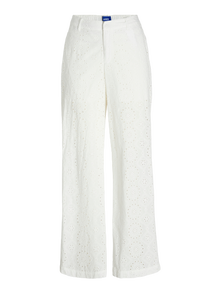 JJXX JXLAYLA Trousers -Blanc de Blanc - 12271700