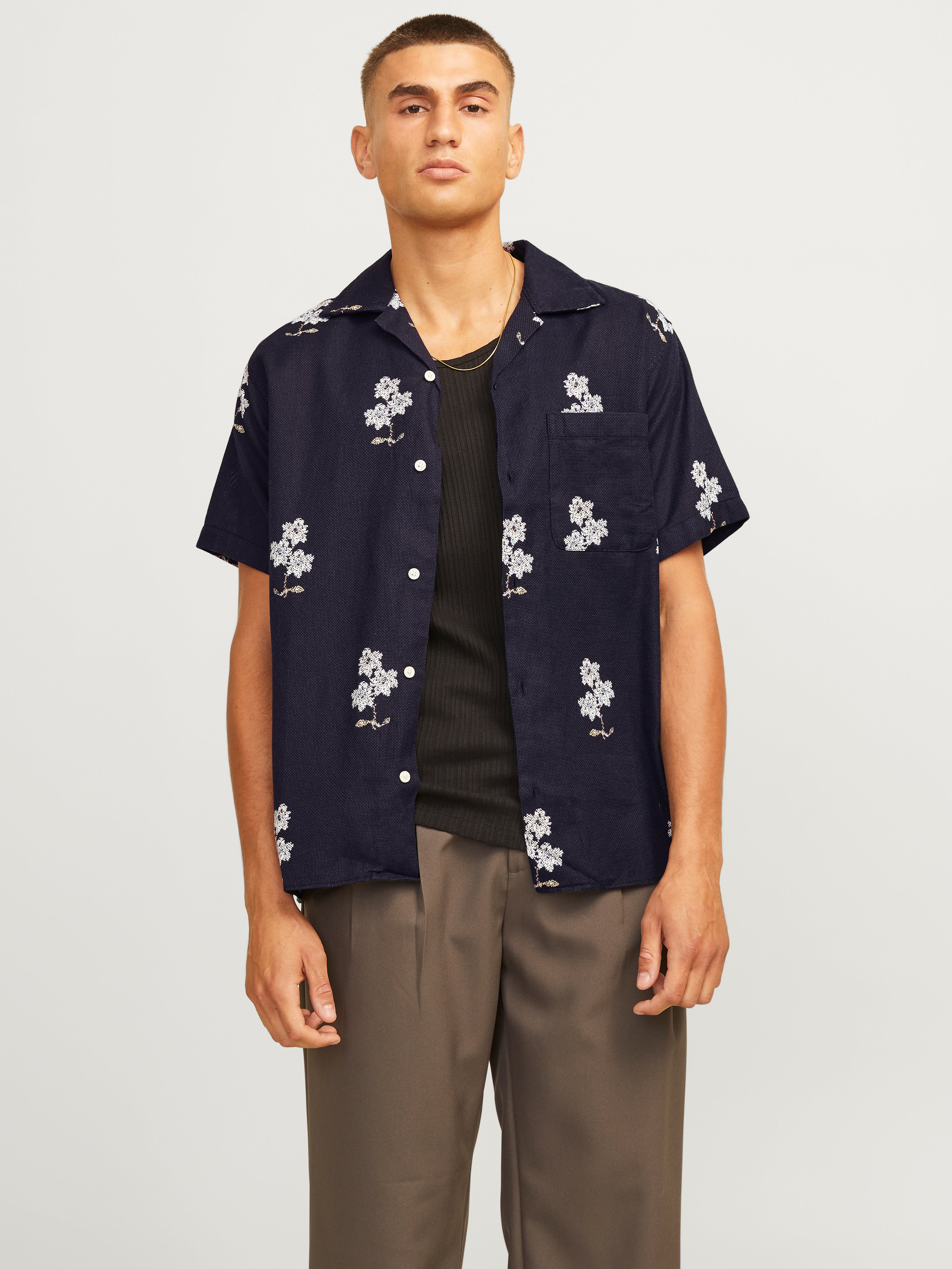 Relaxed Fit Hawaii-hemd