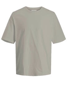 Jack & Jones Gedrukt Ronde hals T-shirt -Moonbeam - 12271945