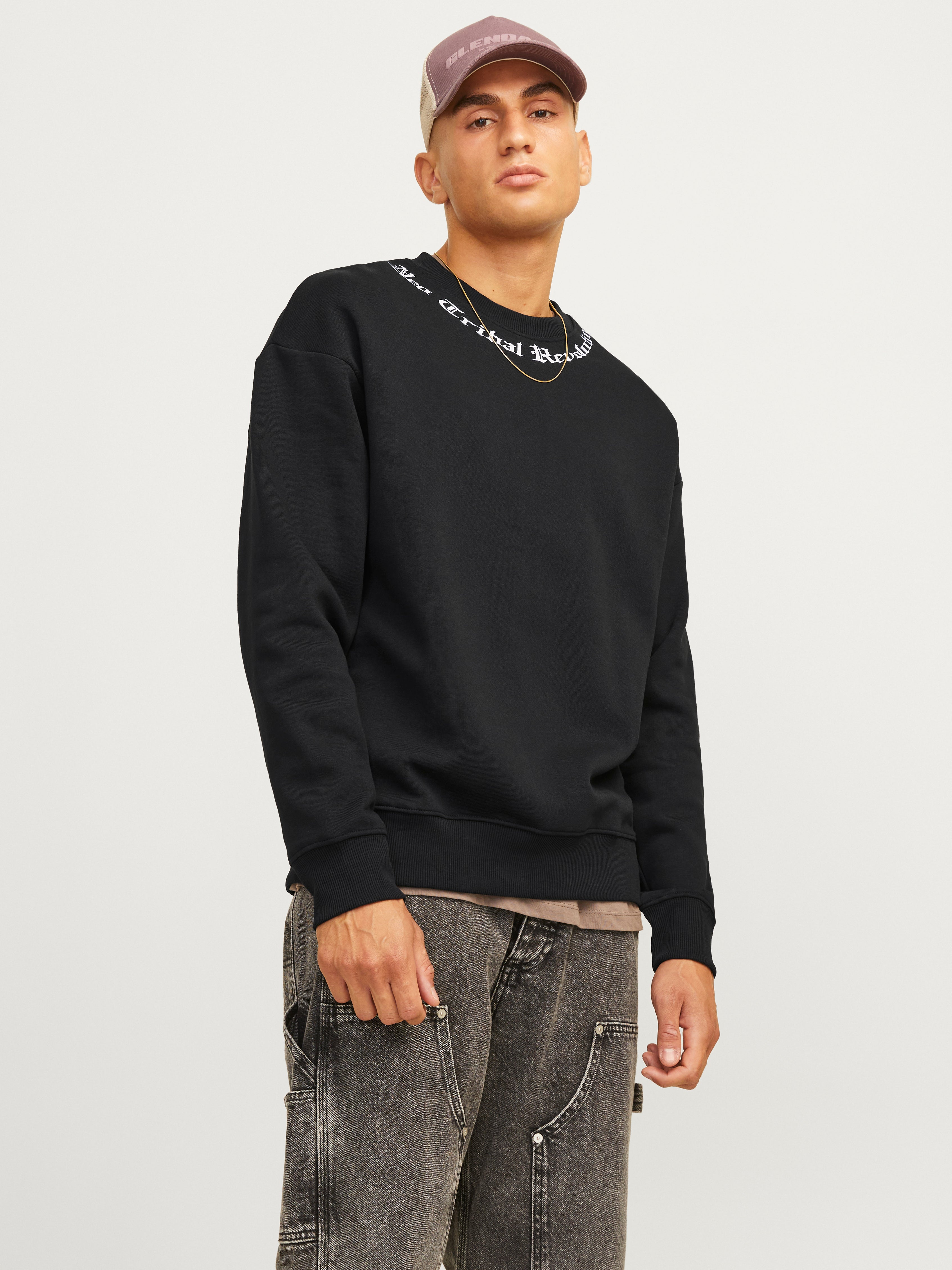 Gedruckt Sweatshirt