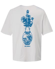 Jack & Jones Gedrukt Ronde hals T-shirt -Bright White - 12271973