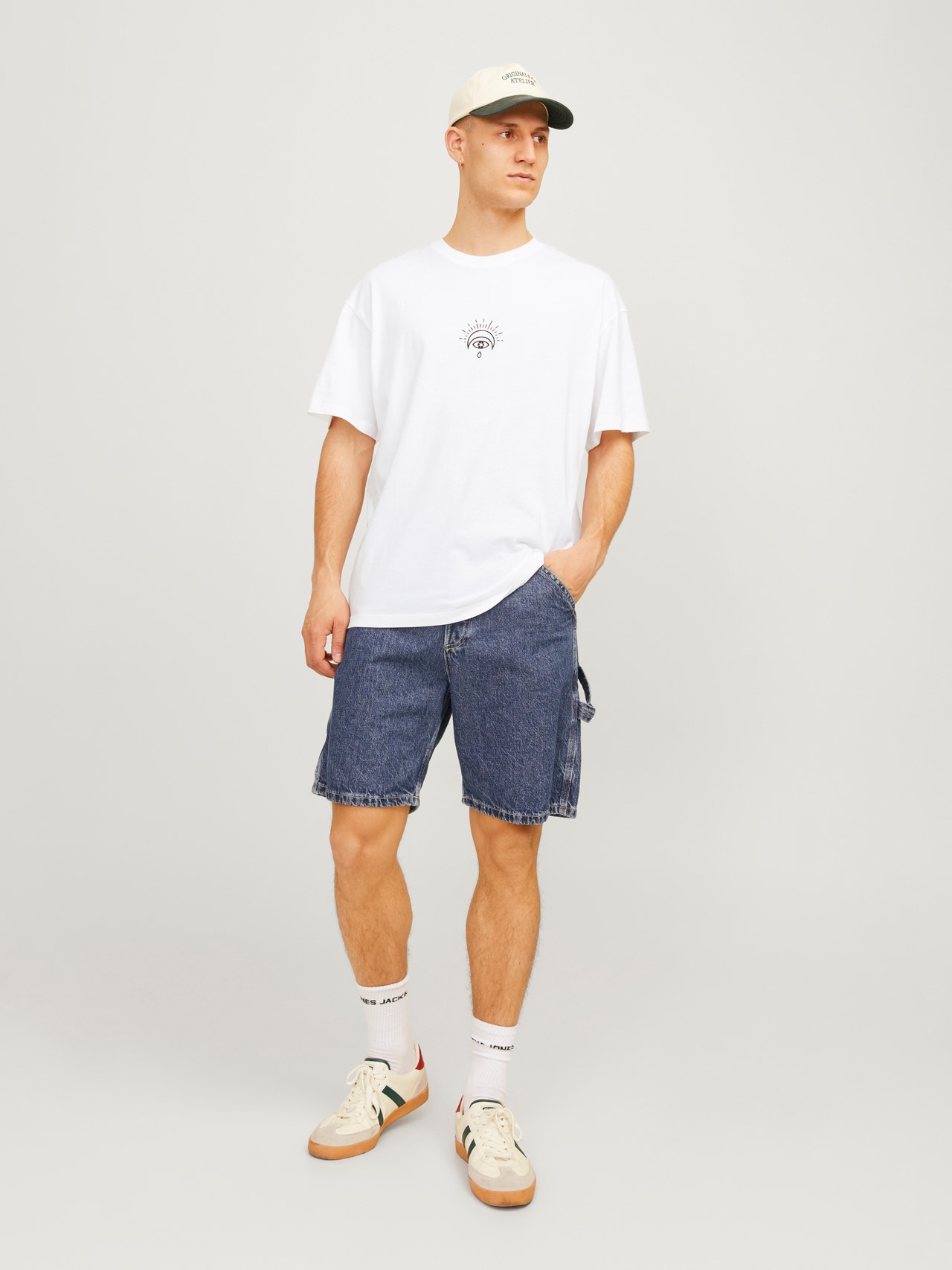 Jack & Jones Καλοκαιρινό μπλουζάκι -Bright White - 12271980