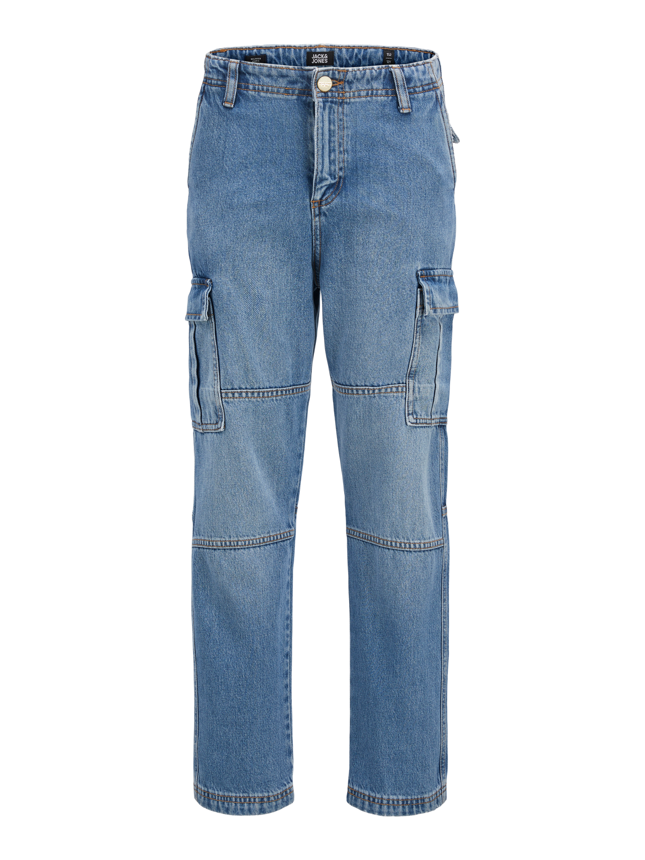 JJICHRIS JJWADE AKM 247 JNR Relaxed Fit Jeans Junior Medium Blue jjichris-jjwade-akm-247-jnr-relaxed-fit-jeans-junior-medium-blue