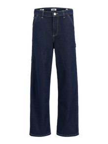 Jack & Jones JJIALEX JJCARPENTER SQ 202 SN JNR Jean baggy fit Junior -Blue Denim - 12272016