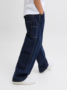 Jack & Jones JJIALEX JJCARPENTER SQ 202 SN JNR Jean baggy fit Junior -Blue Denim - 12272016