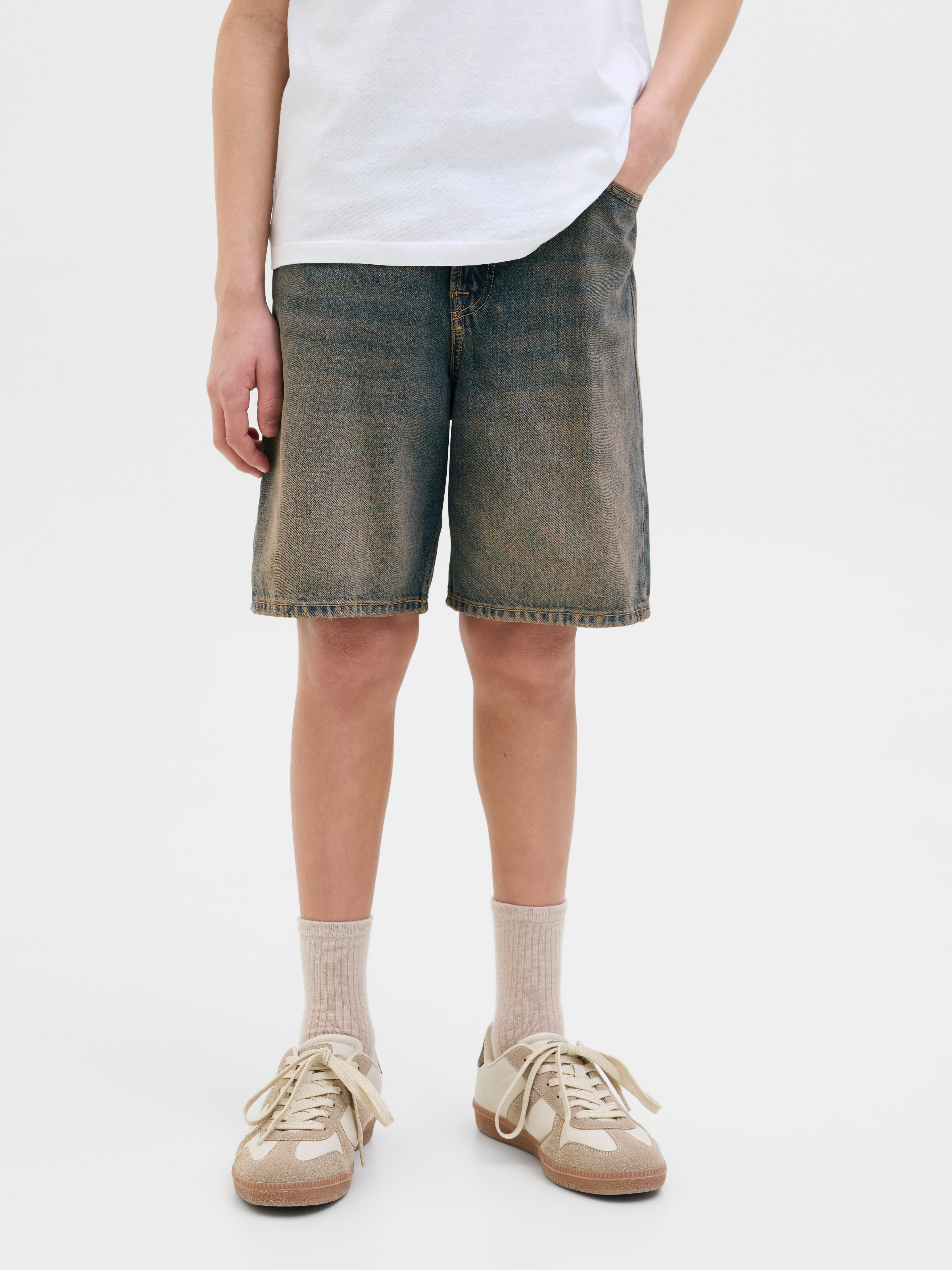 Loose Fit Jeans-shorts Junior