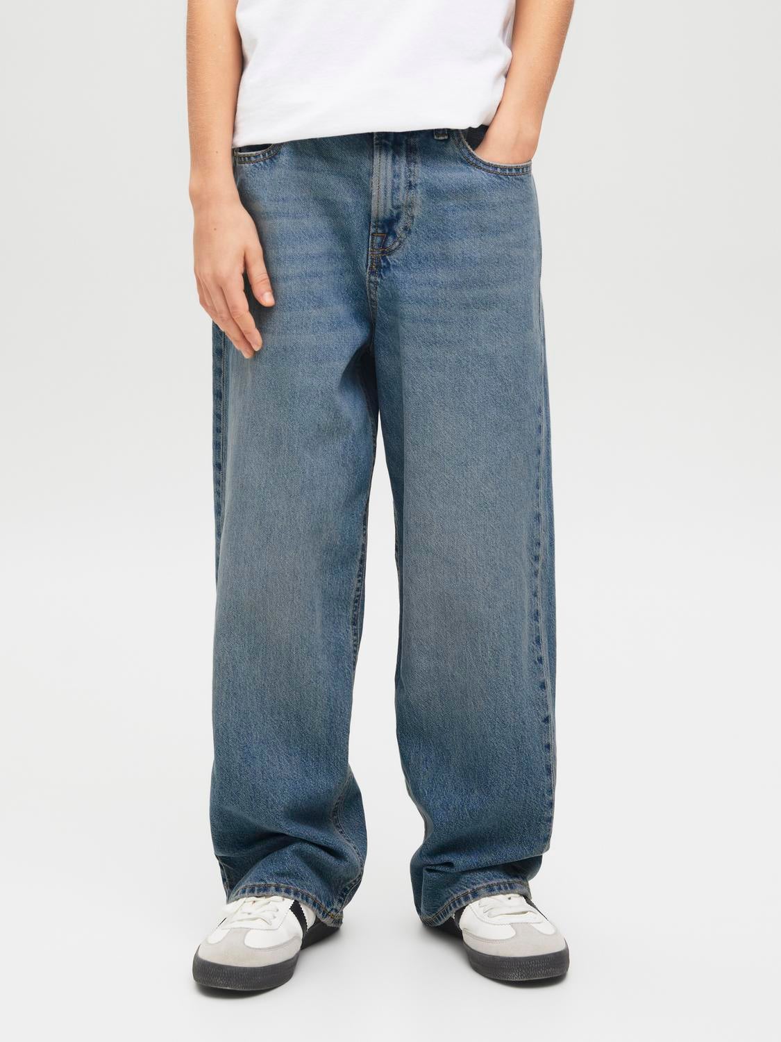 Jjiron Jjoriginal Sq 203 Noos Jnr Baggy Fit Jeans Junior