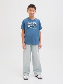 Jack & Jones JJIRON JJORIGINAL SQ 205 NOOS JNR Jeans baggy fit Junior -Blue Denim - 12272042