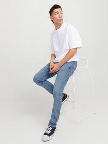 Jack & Jones JJIGLENN JJEVAN JJ 677 NOOS Jeans i slim fit -Blue Denim - 12272090
