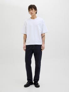 Jack & Jones JJICHRIS JJCLASSIC AM 550 Laisvo kirpimo džinsai -Blue Denim - 12272103