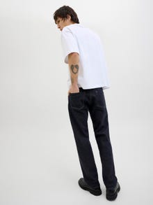 Jack & Jones JJICHRIS JJCLASSIC AM 550 Laisvo kirpimo džinsai -Blue Denim - 12272103