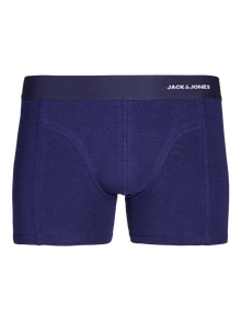 Jack & Jones 3-pack bamboo Boxershorts -Bering Sea - 12272181