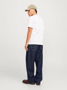 Jack & Jones JJIRON JJORIGINAL SBD 492 Extra Baggy džinsai -Blue Denim - 12272209