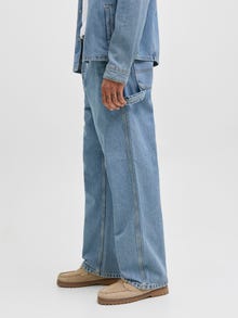 Jack & Jones JJIALEX JJCARPENTER SBD 841 SN Baggy Fit Jeans -Blue Denim - 12272222