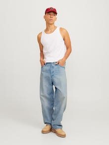 Jack & Jones JJIALEX JJORIGINAL SBD 228 SN Baggy džinsai -Blue Denim - 12272228