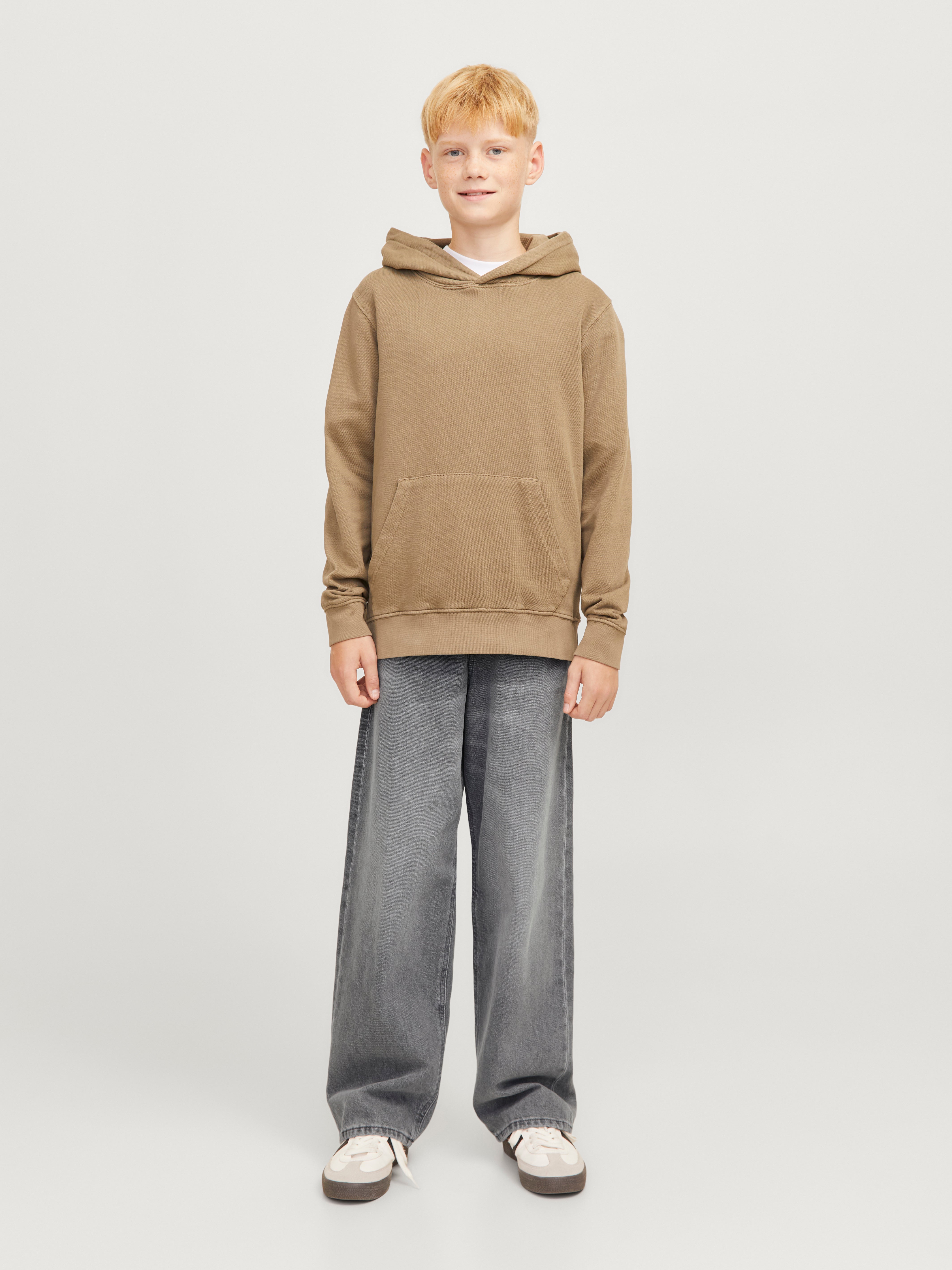 JJIALEX ORIGINAL SQ 051 JNR Baggy fit jeans Voor jongens