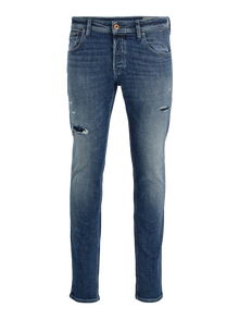 Jack & Jones JJIGLENN JJCOLE GE 972 SN Jeansy o kroju slim fit -Blue Denim - 12272246