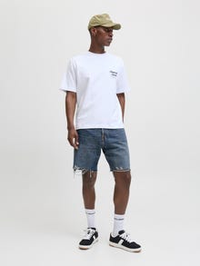 Jack & Jones Baggy fit Kavbojke kratke hlače -Blue Denim - 12272285