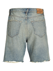 Jack & Jones Baggy fit Denim shorts -Blue Denim - 12272285