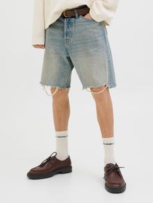 Jack & Jones Baggy fit Denim shorts -Blue Denim - 12272285