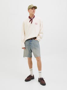 Jack & Jones Bermuda in jeans Baggy fit -Blue Denim - 12272285