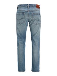 Jack & Jones JJIMIKE JJWELLS JJ 038 NOOS Siaurėjantys džinsai -Blue Denim - 12272289