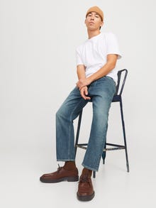 Jack & Jones JJIMIKE JJWELLS JJ 038 NOOS Siaurėjantys džinsai -Blue Denim - 12272289