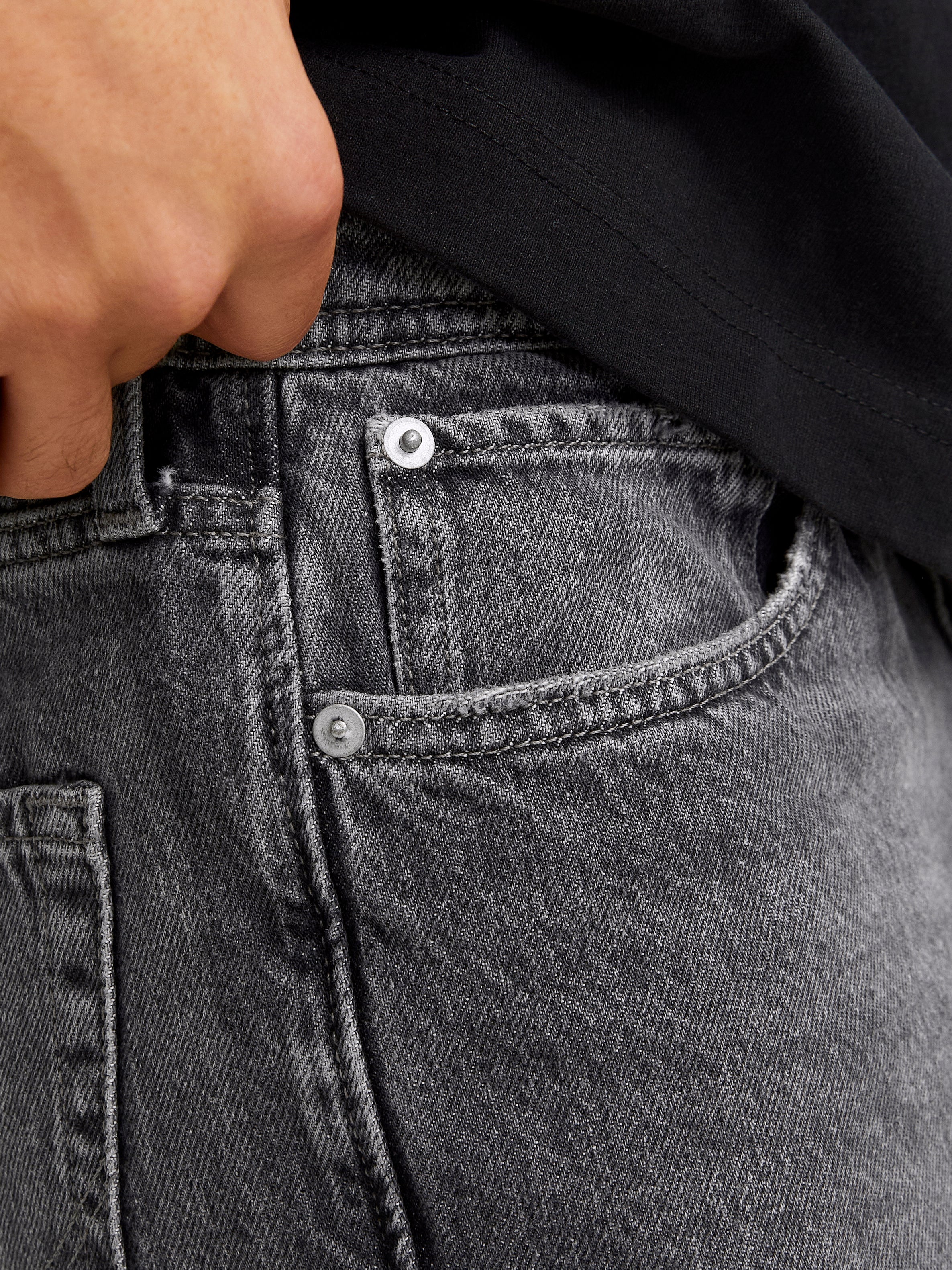 JJIEDDIE JJORIGINAL AM 567 Loose fit jeans | White | Jack & Jones®