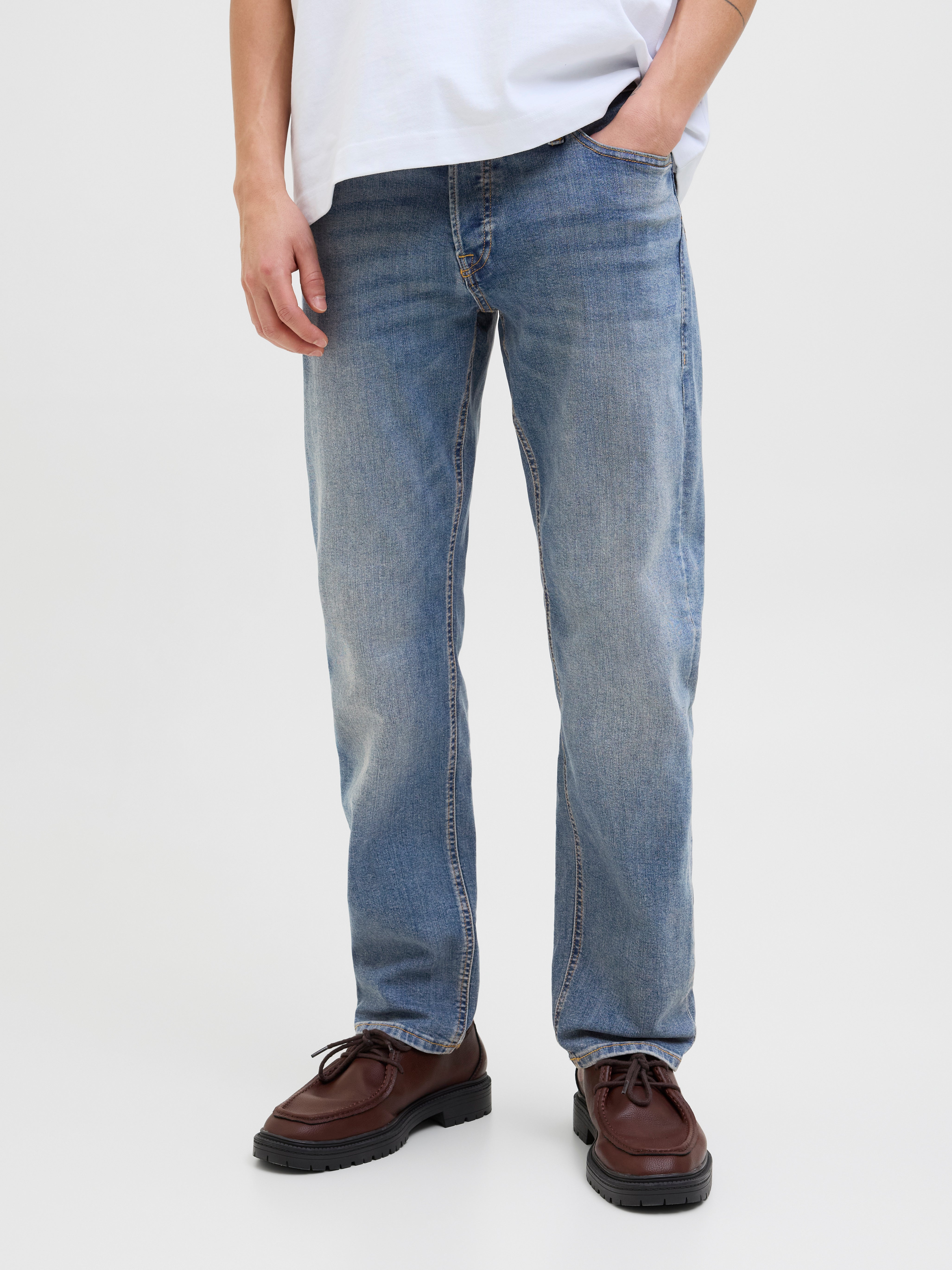 Jjimike Jjoriginal Sq 665 Tapered Fit Jeans