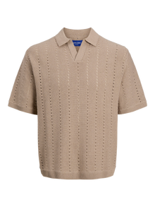 Jack & Jones Jednoduché Polo -Safari - 12272562