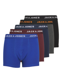 Jack & Jones 5-pack Trunks Junior -Black - 12272565