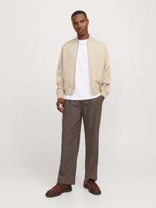 Jack & Jones Bomber jakke -White Pepper - 12272567