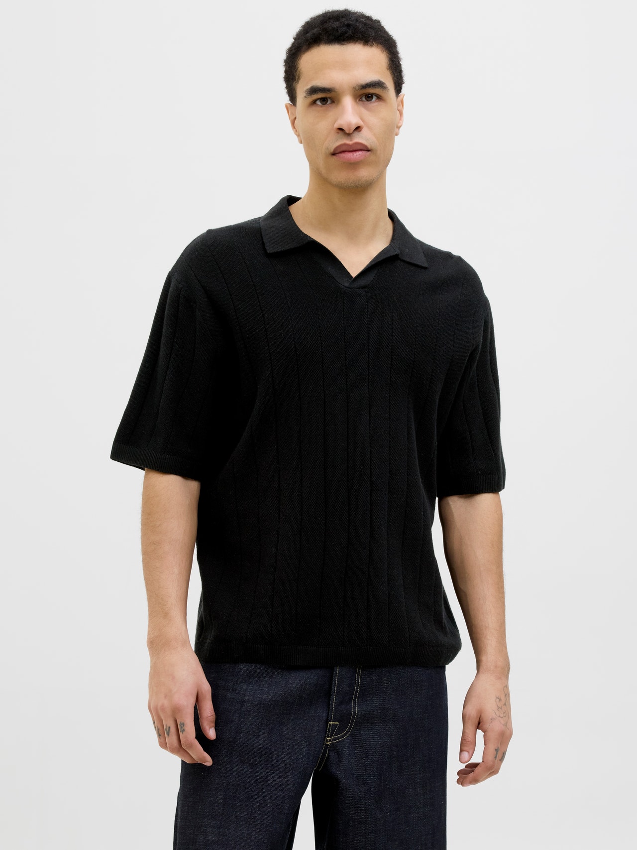 Jack & Jones Polo - black/nero Jack & Jones Polo - black/nero