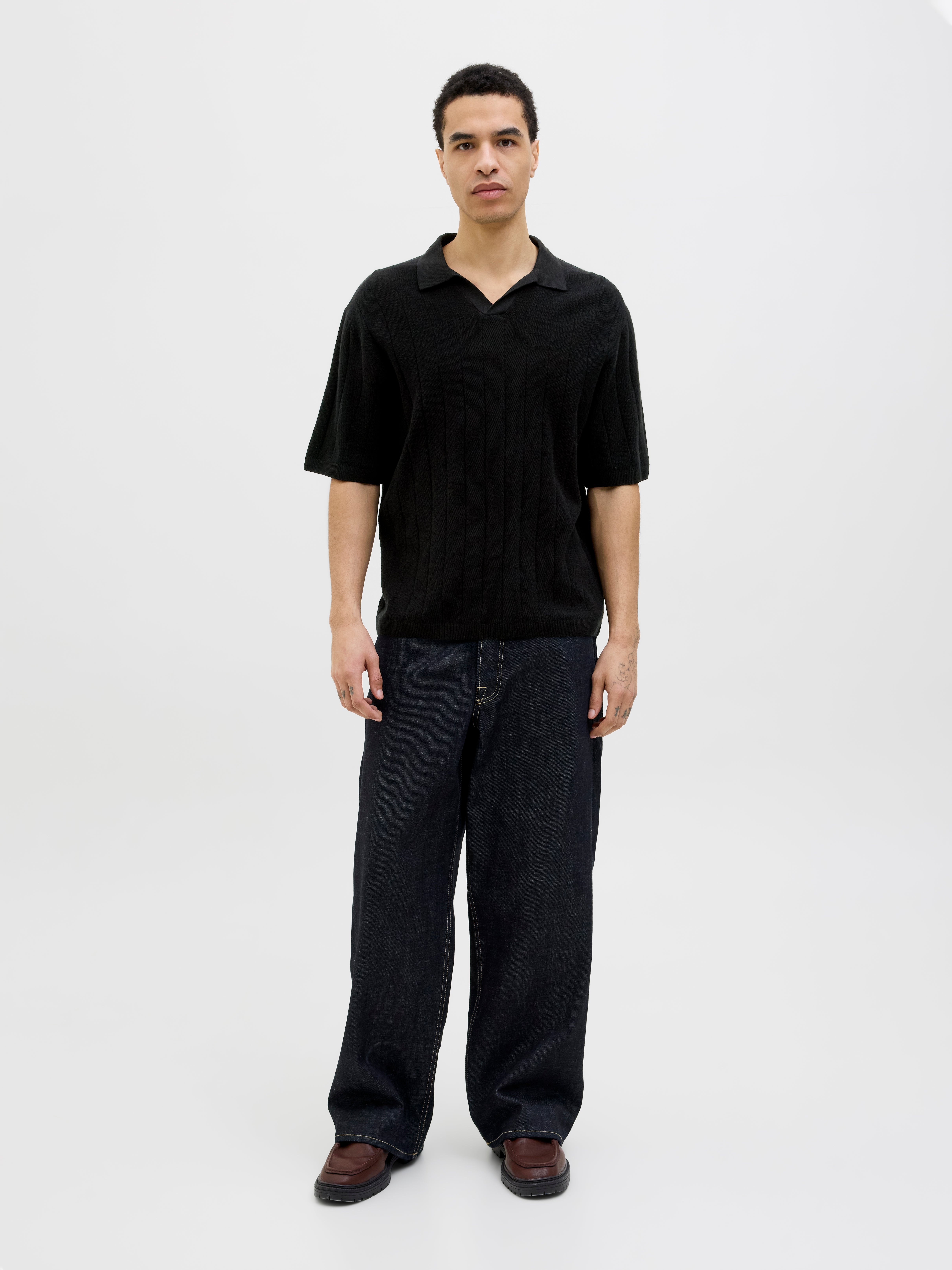 Thumbnail - Einfarbig Poloshirt