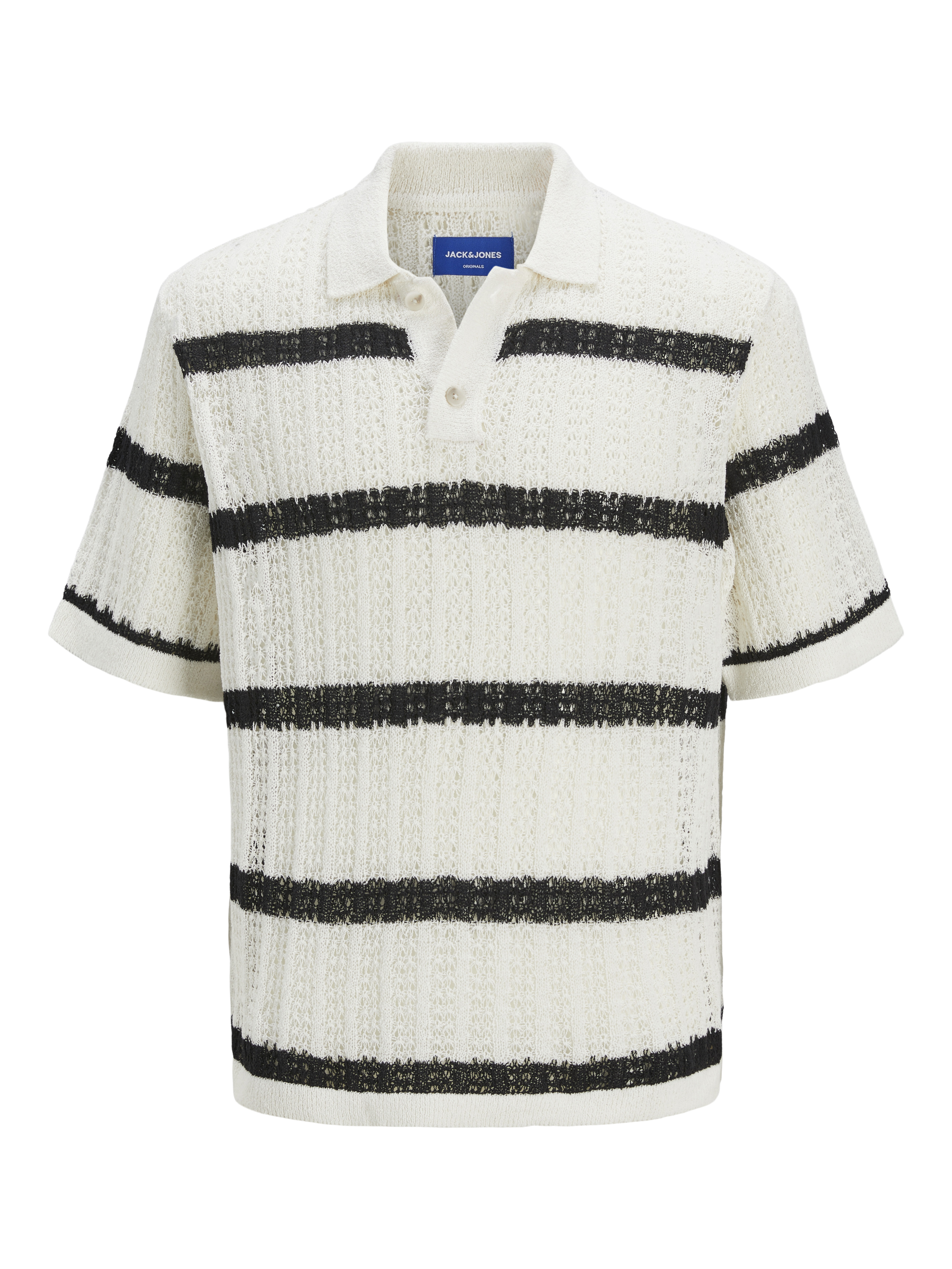 Thumbnail - Gestreift Poloshirt