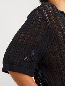 Jack & Jones Stribet Polo -Black - 12272580