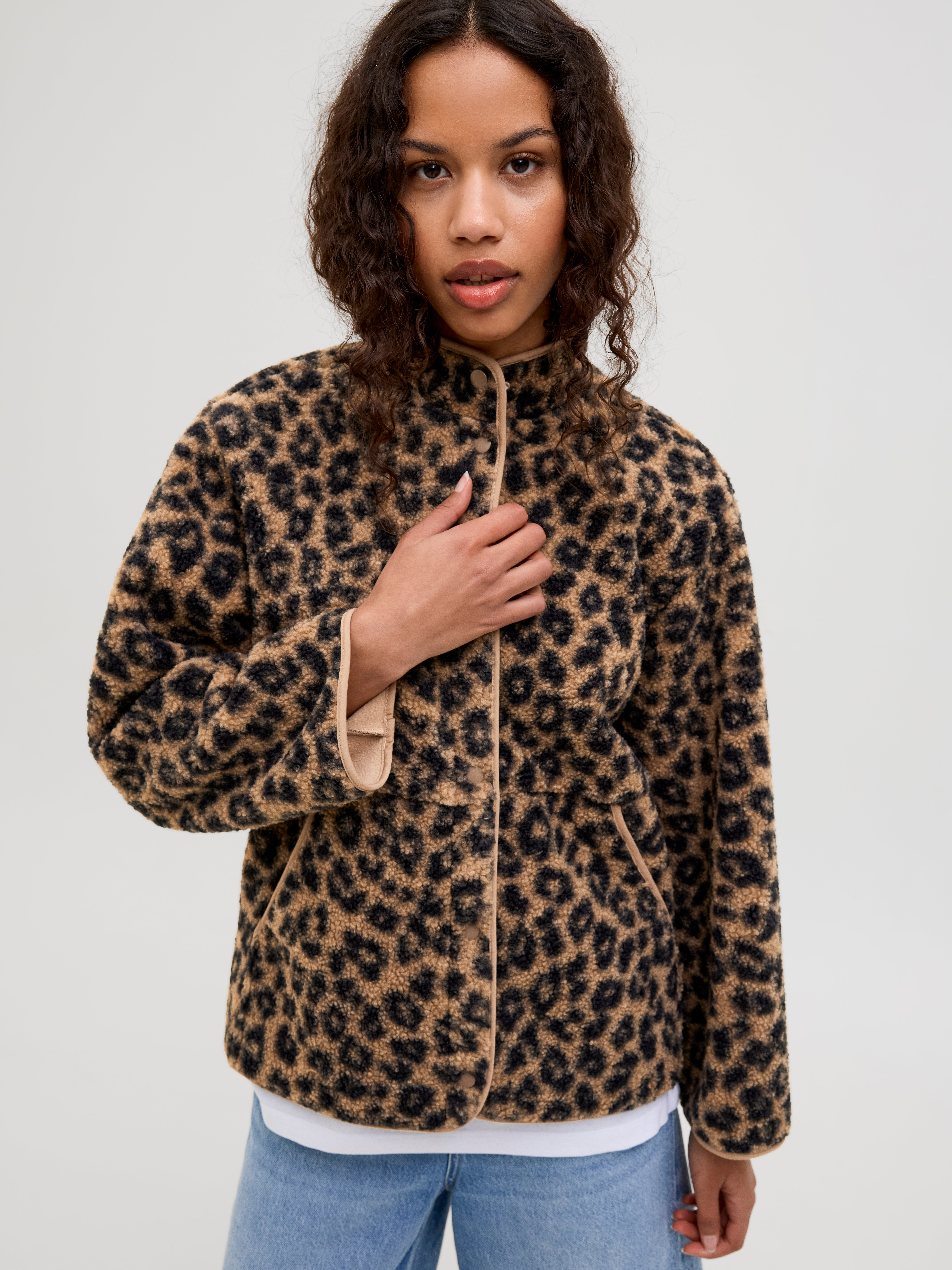 JXVERA Teddyfell Jacke | Hellbraun | JJXX®