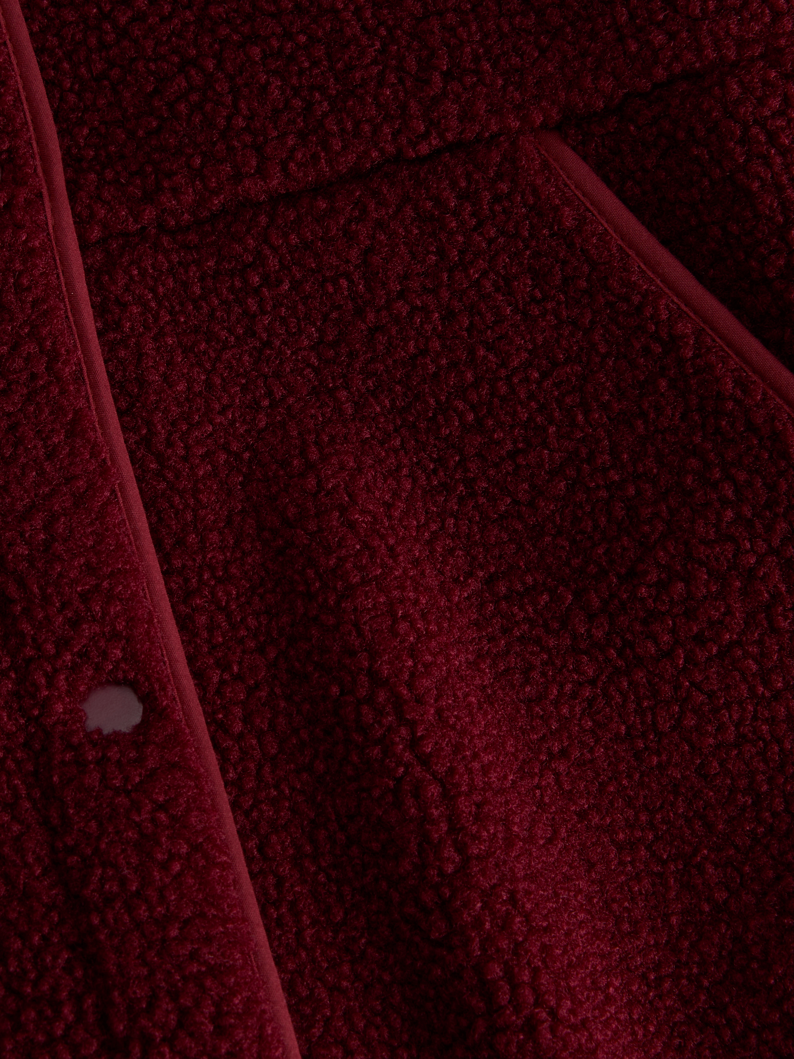 JXVERA Teddyfell Jacke | Dunkelrot | JJXX®