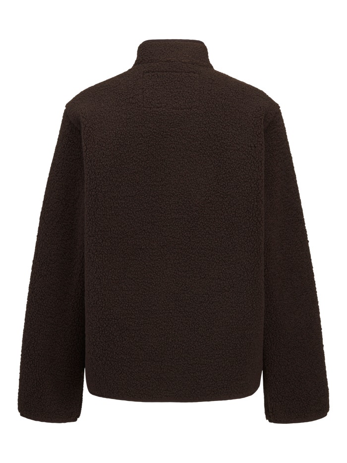JXVERA Jachetă de pluș | Dark Brown | JJXX® JXVERA Jachetă de pluș | Dark Brown | JJXX®