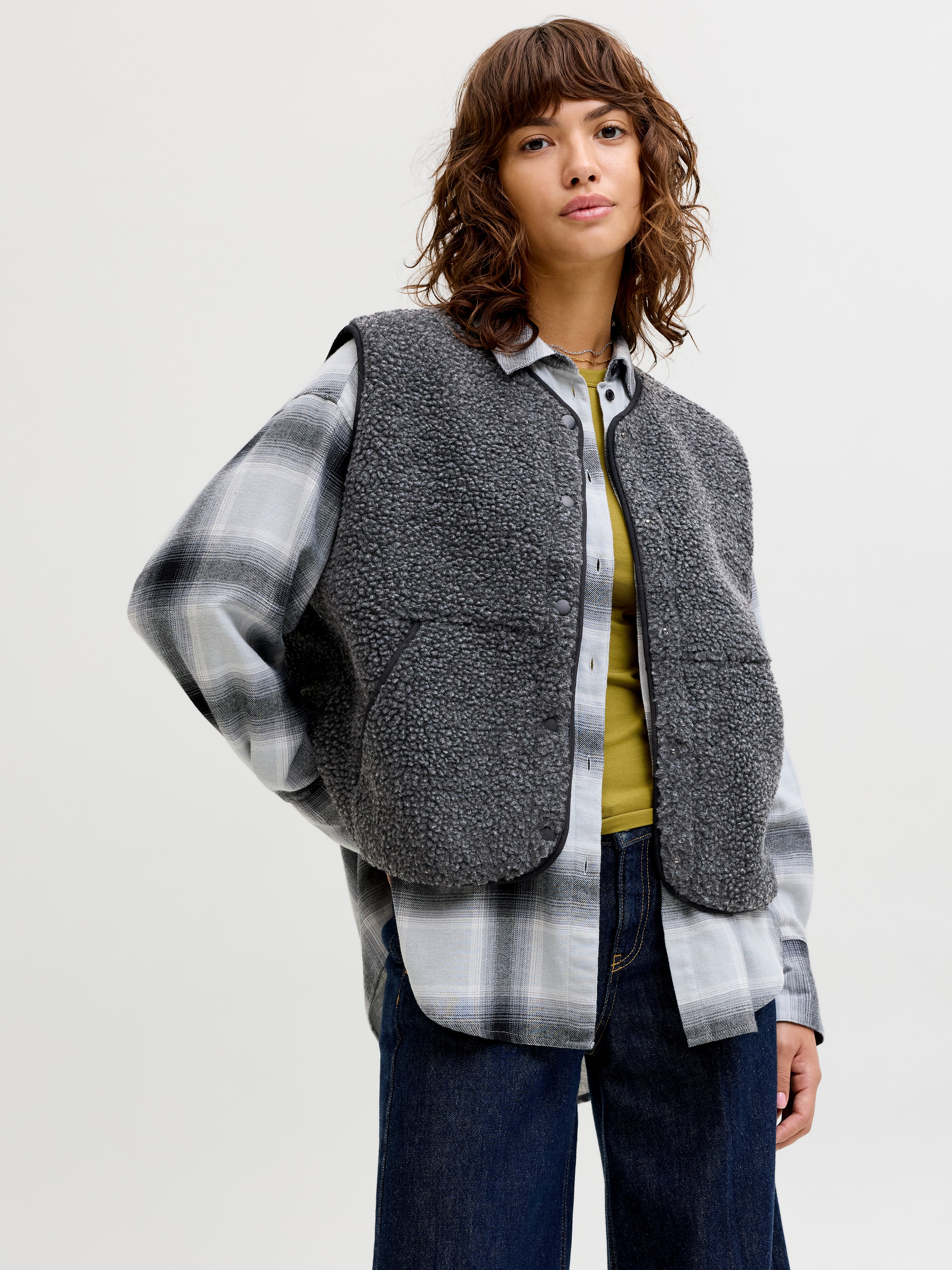 Jxvera Teddyfell Weste