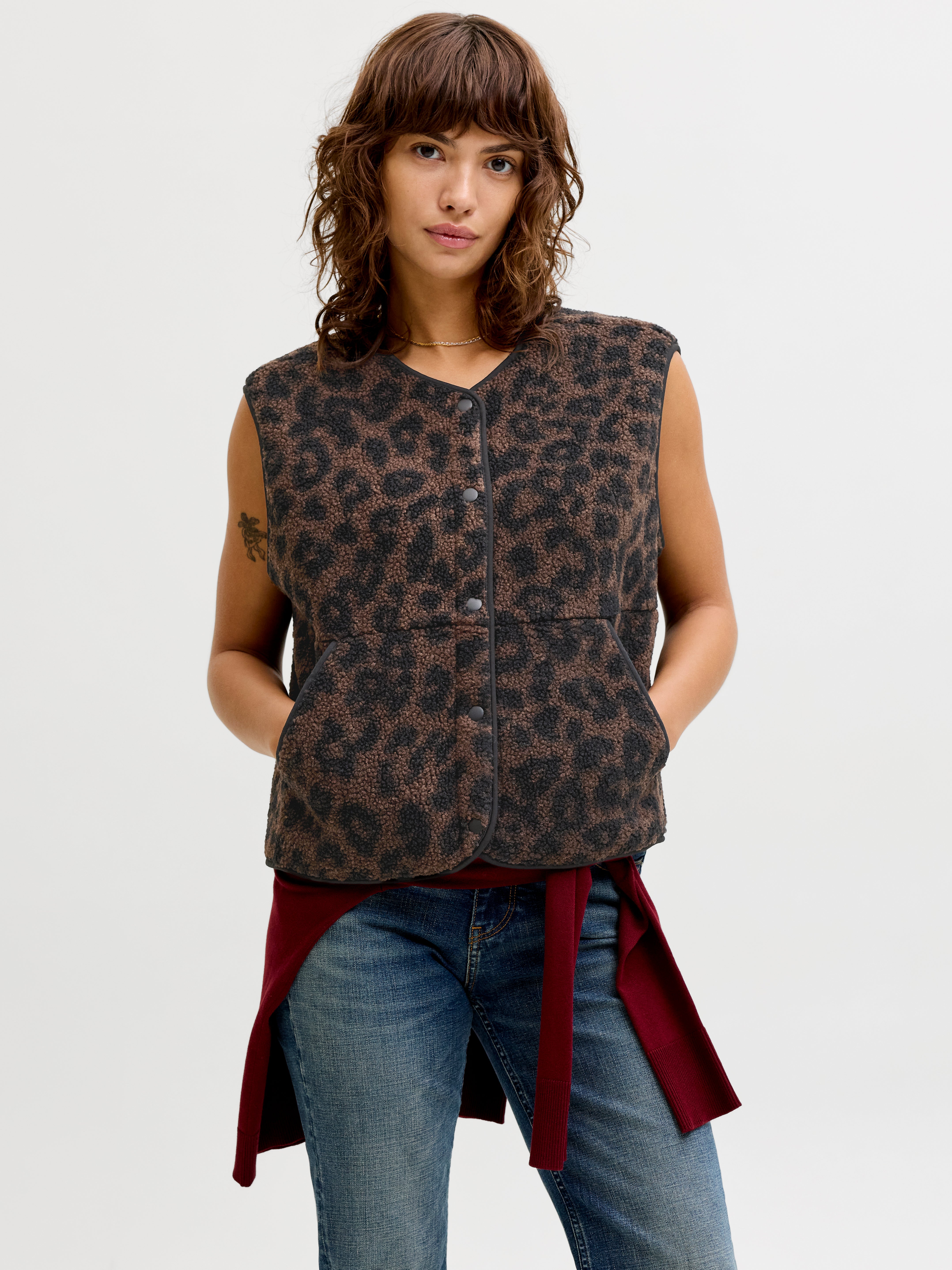 Jxvera Teddyfell Weste