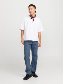 Jack & Jones JJICHRIS JJORIGINAL SQ 060 NOOS Laisvo kirpimo džinsai -Blue Denim - 12272658