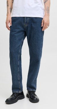 JJICHRIS JJORIGINAL SQ 061 Relaxed Fit Jeans | Medium Blue | Jack & Jones®