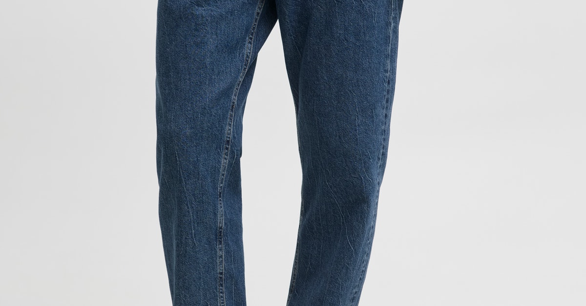 JJICHRIS JJORIGINAL SQ 061 Relaxed Fit Jeans | Medium Blue | Jack & Jones®